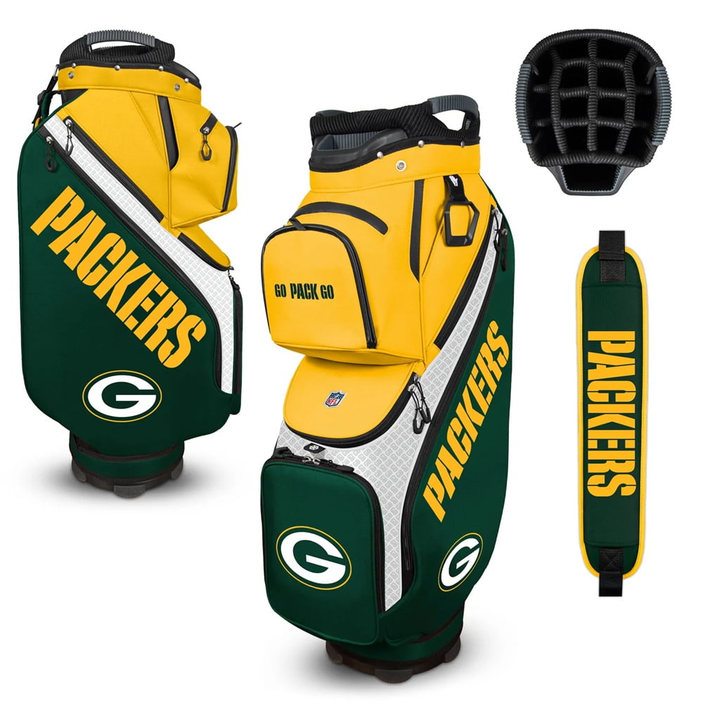 NEW Team Effort Golf Clubhouse Cooler Cart Bag - NFL Green Bay Packers