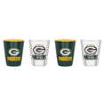 thumbnail image 1 of Green Bay Packers Four-Pack Shot Glass Set, 1 of 2