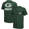 thumbnail image 1 of Green Bay Packers Majestic Threads Tri-Blend Pocket T-Shirt - Heathered Green, 1 of 3