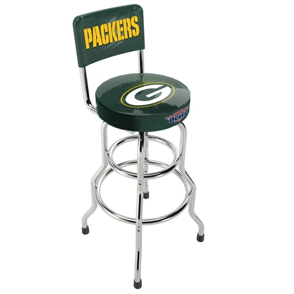 Green Bay Packers NFL Blitz High Back Adjustable Swivel Stool, Arcade1Up