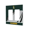 thumbnail image 1 of Green Bay Packers Passtime Design Double Rocker Lightswitch Plate, 1 of 4