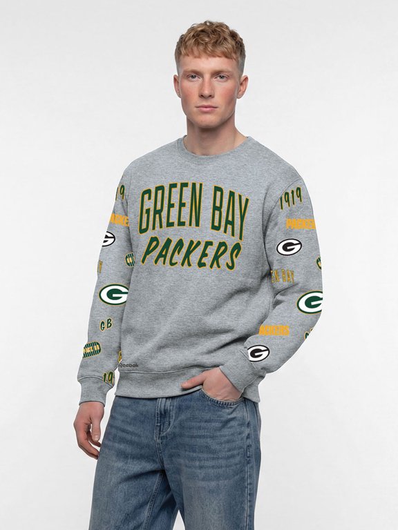 Reebok Adult Gray Crew Neck Sweatshirt