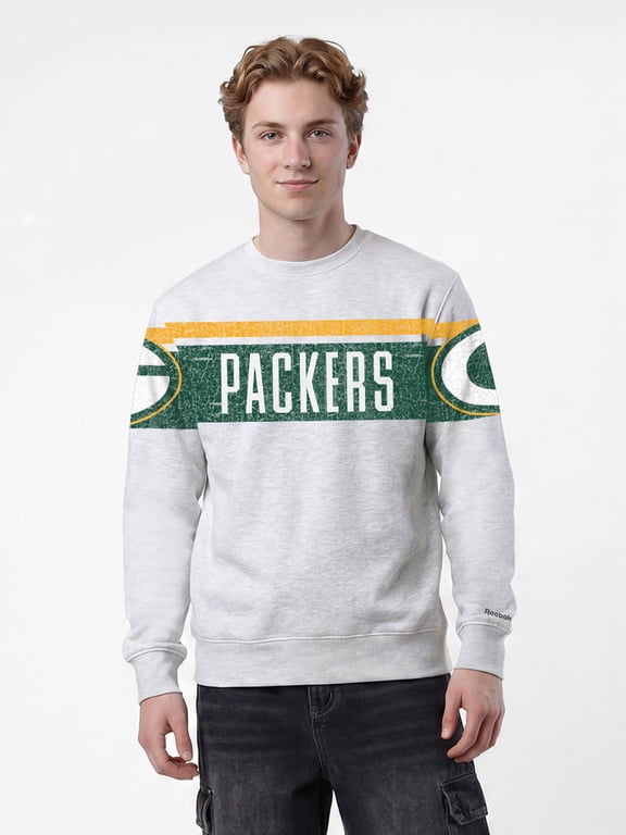 Reebok Mens Ash Heavyweight Crew Neck Sweatshirt