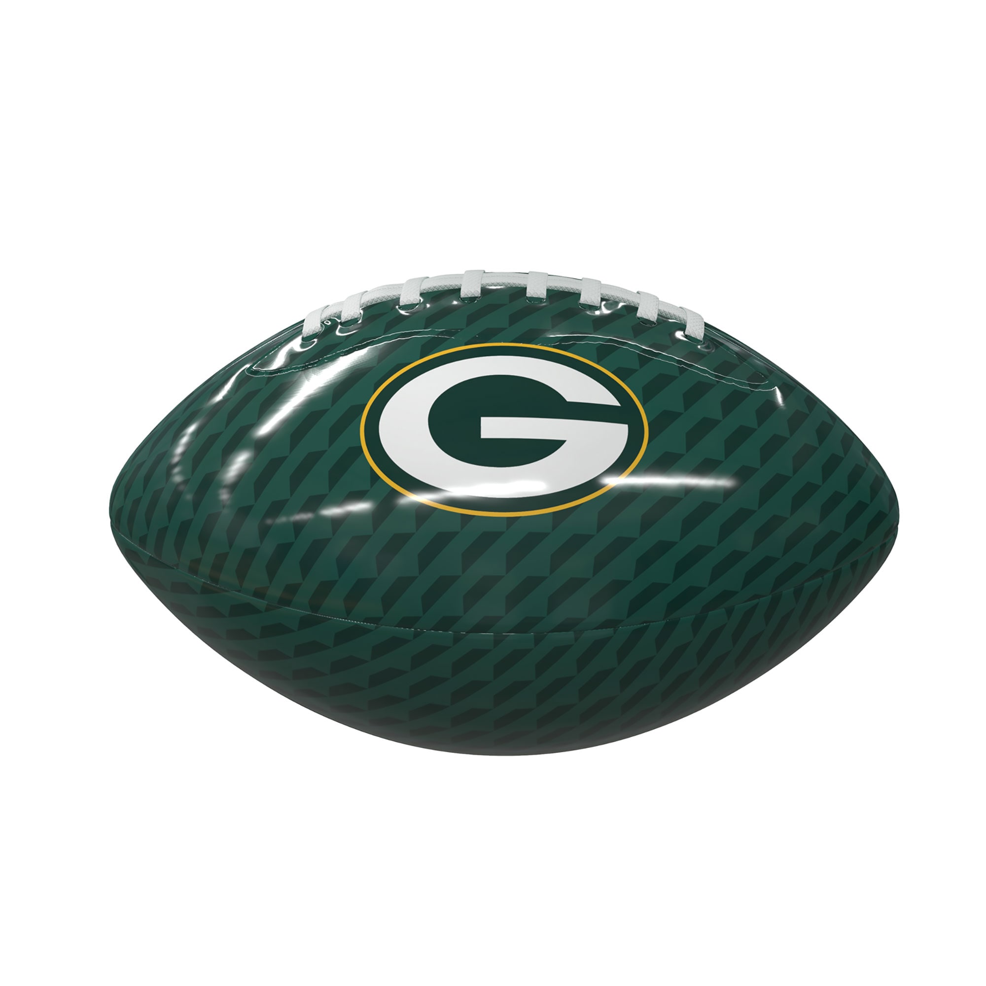 Green Bay Packers Rubber Glossy Mini Football - image 1 of 2