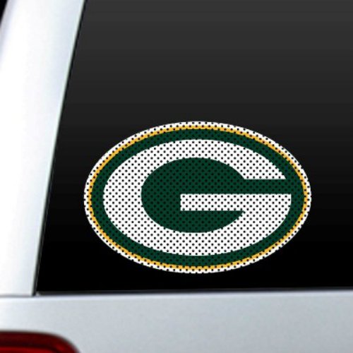 GREEN BAY PACKERS LOGO CAR DECAL VINYL STICKER WHITE 3 SIZES