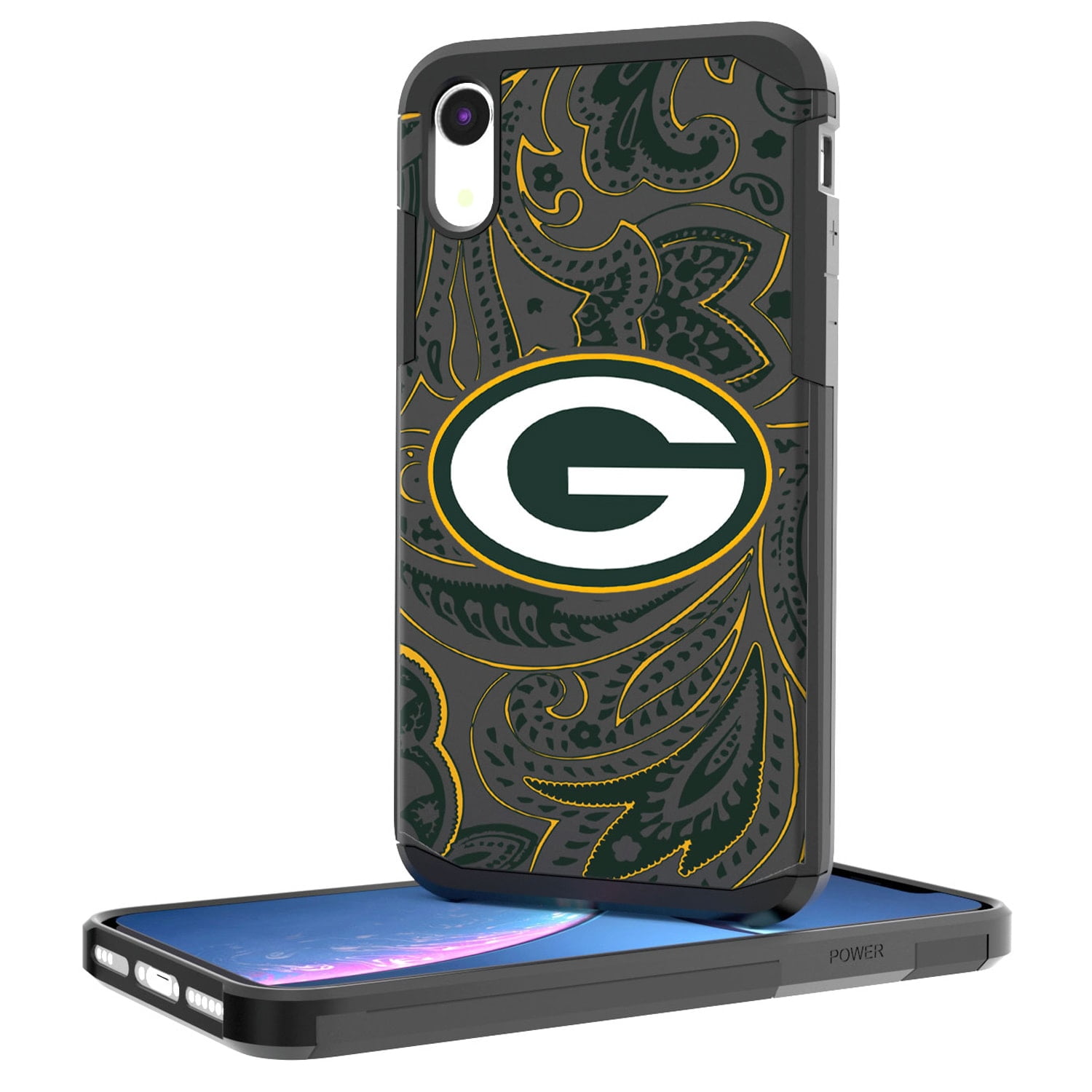 Green Bay Packers iPhone Rugged Paisley Design Case - Walmart.com Green Bay Packers iPhone Rugged Paisley Design Case - Walmart.com