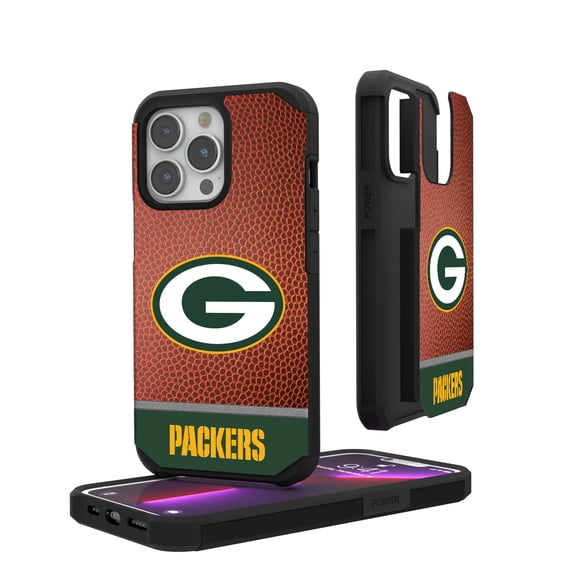 Green Bay Packers iPhone Rugged Wordmark Design Case