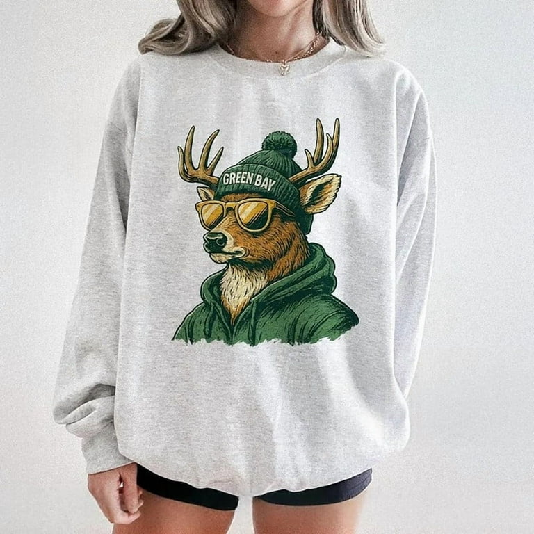 Green Bay Sweatshirt Retro Green Bay Football Game Day Crewneck