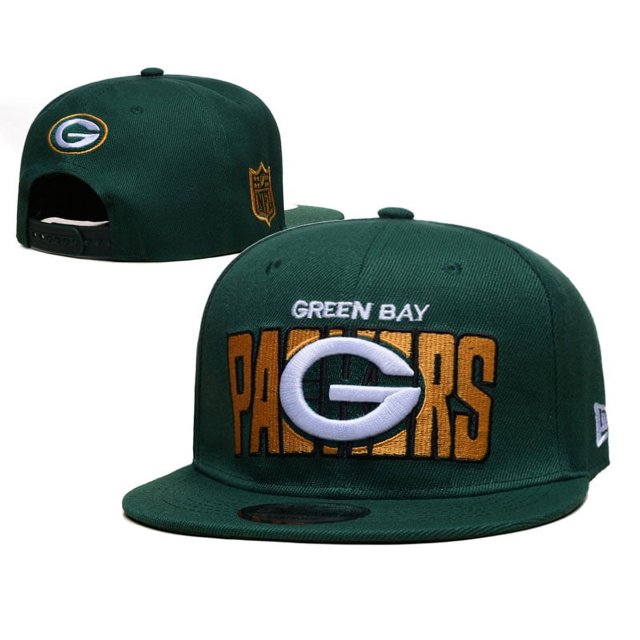 Green Baypackers Football Cap Professional League Hat Adjustable Flat