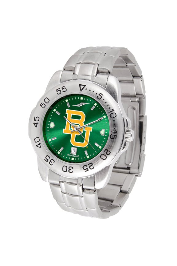 Green Baylor Bears Sport Steel AnoChrome Watch