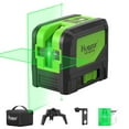 thumbnail image 1 of Green Beam Self-Leveling Laser Level, 180° Vertical & 110° Horizontal Cross Line Laser Level Tools with 2 Plumb Dots, 360° Magnetic Pivoting Bracket, 1 of 9