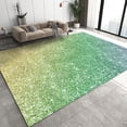 thumbnail image 1 of Green Beautiful Fantasy Pattern Area Rugs, Simple Modern Bedroom Breathable Washable Carpet, Print Area Rug for Indoor Living Room Bedroom Study Dining Room Corridor and Outdoor Terrace 4x5ft, 1 of 7