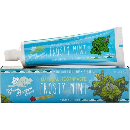 Green Beaver Toothpaste Frosty Mint, 2.5 Oz
