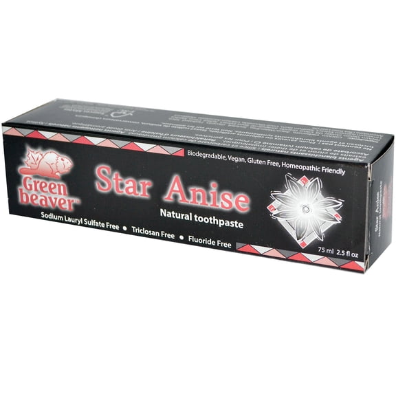 Green Beaver Toothpaste, Star Anise, 2.5 Oz