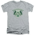 thumbnail image 1 of - Green Beer - Slim Fit V Neck Shirt - XX-Large, 1 of 2