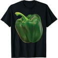 thumbnail image 1 of Green Bell Pepper Halloween Costume T-Shirt Veggie Salad, 1 of 4