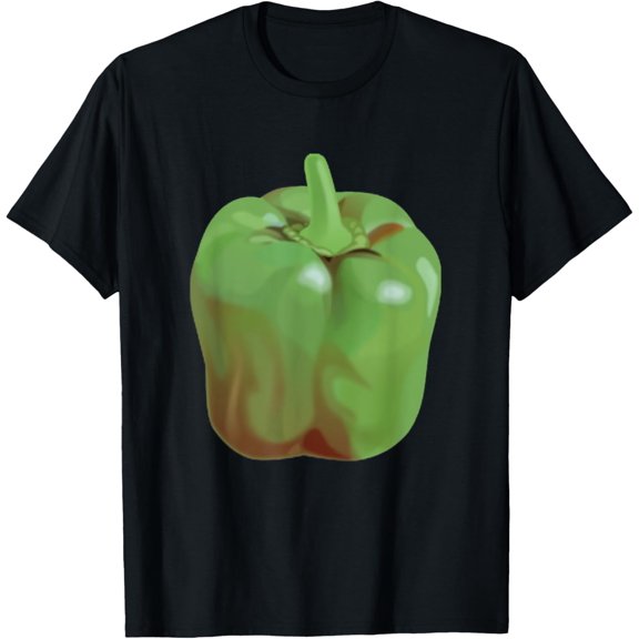 Green Bell PepperT-Shirt100% cotton