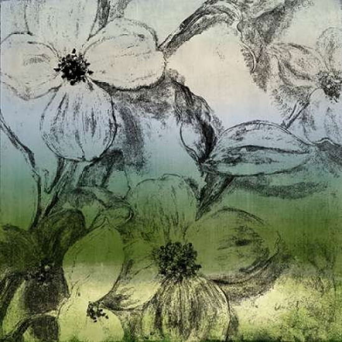 Green Bella Natura II Canvas Art - Lanie Loreth (24 x 24)