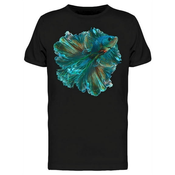 Green Betta Fish T-Shirt Men -Image by Shutterstock, Male Large