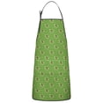 thumbnail image 1 of Green Bigfoot Pattern Apron-Garden Aprons for Women with Pockets-Cotton Linen Waterproof Kitchen Cooking Gardening Aprons Adjustable for Kitchen,Cooking,BBQ and Salon 33x27 Inch, 1 of 5