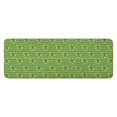 thumbnail image 1 of Green Bigfoot Pattern Kitchen Rug Mat,Kitchen Runner Rugs Non Skid Washable,Decorative Kitchen Floor Mats for Kitchen,Sink,Laundry,17"x47.2", 1 of 7