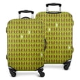 thumbnail image 1 of Green Bigfoot Pattern Luggage Cover Fashion Suitcase Cover Baggage Covers Fit 25-28 Inch Luggage (Go Travel), 1 of 5