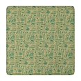 thumbnail image 1 of Green Bigfoot and Text Pattern Square Fitted Tablecloth with Elastic Edge,Square Table Cover,Washable Elastic Table Cover for Home Kitchen Party Decor 34"x34", 1 of 6