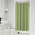 thumbnail image 1 of Green Bigfoot and Tree Pattern Shower Curtain 36"x72" ,Bathroom Decorative Shower Curtains Set with 12 Hooks,Modern Waterproof Washable Shower Curtain, 1 of 6