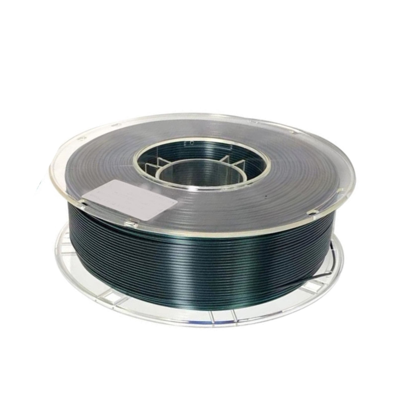Green-Black 3D Printer Filament, Creativity Mixed Colors Silk-like PLA, Dimensional Accuracy 1.75mm +/- 0.02mm, Easy-to-Print, 1KG