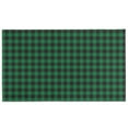 thumbnail image 1 of Green Black Checkerboard Checkered Pattern Door Rugs,Washable Non Slip Door Mats Indoor,Decorative Door Mats,Entry Mat Indoor for Entrance,Bedroom,Kitchen,Bathroom,17"x30", 1 of 6