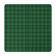 thumbnail image 1 of Green Black Checkerboard Checkered Pattern Square Fitted Tablecloth with Elastic Edge,Square Table Cover,Washable Elastic Table Cover for Home Kitchen Party Decor 34"x34", 1 of 6