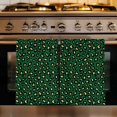 thumbnail image 1 of Green Black Kitchen Towels Set of 3, Elegant Modern Abstract Art Luxury Absorbent Dish Towels for Kitchen, Microfiber Hand Towel, Quick Drying Tea Towel for Cleaning Decorative Dishcloths, 1 of 7