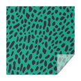 thumbnail image 1 of Green and Black Of Leopard Print Square Tablecloth,Waterproof Square Table Cover,Wipeable Spillproof Washable Table Cover for Home Kitchen Party Decor 60"x60"(152x152cm), 1 of 6