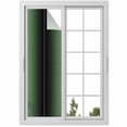 thumbnail image 1 of Green Black Ombre Window Privacy Film, Modern Gradient Abstract Art Static Cling UV Sun Blocking Heat Control Window Tint Day and Night, Non-Adhesive One Way Windows Privacy Cover 17.7''x78.7'', 1 of 7