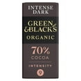 thumbnail image 1 of Green & Black's 70% Organic Dark Chocolate Bar 90g - Pack of 2-DEL, 1 of 1