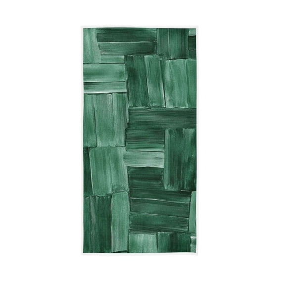 Green Block Graffiti Face Towel Absorbent Hand Towels Bath Sport Gym