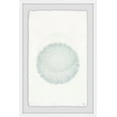 thumbnail image 1 of Green Blotch Framed Painting Art Print, 24.00" x 1.50", 1 of 6