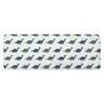thumbnail image 1 of Green Blue Dinosaurs Pattern Kitchen Rug Mat,Kitchen Runner Rugs Non Skid Washable,Decorative Kitchen Floor Mats for Kitchen,Sink,Laundry,17"x47.2", 1 of 7