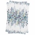 thumbnail image 1 of Green Blue Eucalyptus Leaves Kitchen Towels Set of 2, Water Absorbent Dish Towel, Summer Botanical Weeping Decorative Hand Towels - Quick Drying Cloth for Cooking Baking, 18x28 Inch, 1 of 8