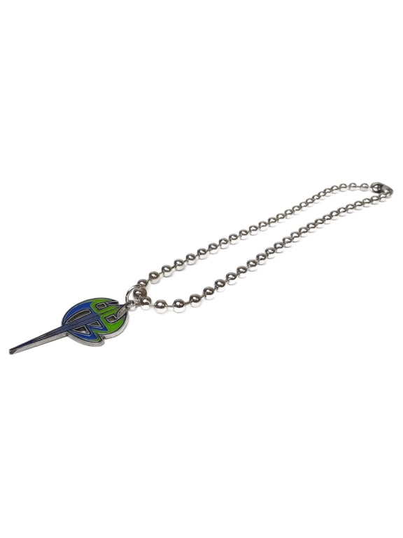 Green/Blue Hardy Boyz Matt Jeff Pendant Necklace with Chain
