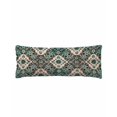 thumbnail image 1 of Green Boho Body Pillow Cover 20 x 60 Inch Decorative Pillow Cover Retro Southwest Abstract Flowers Motifs Lumbar Pillowcase Seasonal Rectangle Cushion Case for Couch Sofa Bed Living Room, 1 of 7