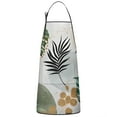 thumbnail image 1 of Green Boho Plant Pattern Apron-Garden Aprons for Women with Pockets-Cotton Linen Waterproof Kitchen Cooking Gardening Aprons Adjustable for Kitchen,Cooking,BBQ and Salon 33x27 Inch, 1 of 7
