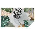 thumbnail image 1 of Green Boho Plant Pattern Rectangle Tablecloth 60"x102",Waterproof Polyester Rectangle Table Cloth, Wipeable Spillproof Polyester Tablecloth for Dining, Camping, Indoor and Outdoor, 1 of 6