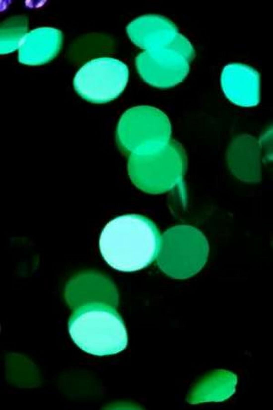 Green Bokeh Canvas Art - Erin Berzel (12 x 18)