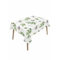 thumbnail image 1 of Green Botanical Fall Table Cloth, Pastoral Maple Leaf Autumn Waterproof Tablecloth for Rectangle Tables, Reusable Washable Fabric Table Cover for Restaurant Kitchen Dining Tables 60"x84", 1 of 6