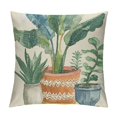 thumbnail image 1 of Green Botanical Plant Throw Pillow Covers Inch Bless This Home Sweet Home Boho Spring Outdoor Decor Set of Farmhouse Decorative Throw Pillows Cases for Couch Sofa Decor, 1 of 5