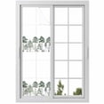 thumbnail image 1 of Green Botanical Window Privacy Film, Watercolor Tree Static Cling UV Sun Blocking Heat Control Window Tint Day and Night, Non-Adhesive Reusable One Way Windows Privacy Cover 17.7''x78.7'', 1 of 7