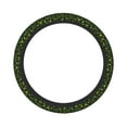 thumbnail image 1 of Green Branch Olive Haiem Elastic Steering Wheel Cover: Car Steering Wheel Accessories Universal Fit 15 Inch - Stylish And Comfortable Car Accessory For Men And Women, 1 of 8