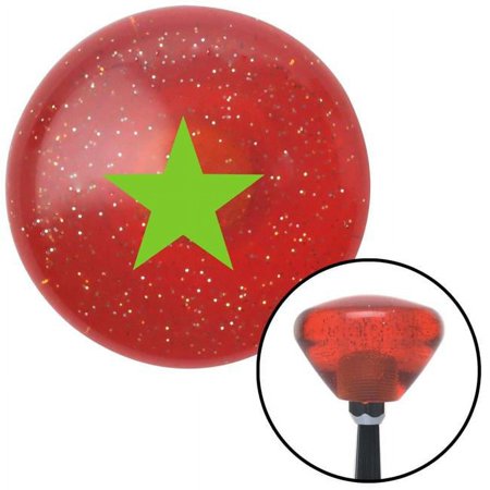 Green Brigadier General Orange Retro Metal Flake Shift Knob with M16 x 1.5 Insert