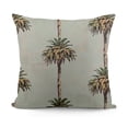 thumbnail image 1 of Green Brown Palm Tree Lumbar Pillow Covers Tropical Coconut Trees Coastal Plants Decorative Pillow Cases  Summer Retro Throw Pillows Home Decor for Sofa Couch Cushion Outdoor, 1 of 5